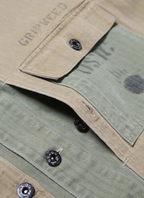 BOW WOW / USMC M44 HBT TWO-TONE JACKET AGED