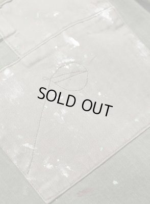 BOW WOW / PAINT STAINED USMC P-44 HBT TROUSERS