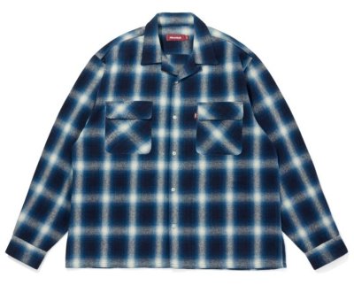 HIDE AND SEEK / Ombre Check L/S Shirt(25aw)