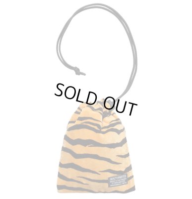 WACKO MARIA / TIGER VELVET DRAWSTRING BAG