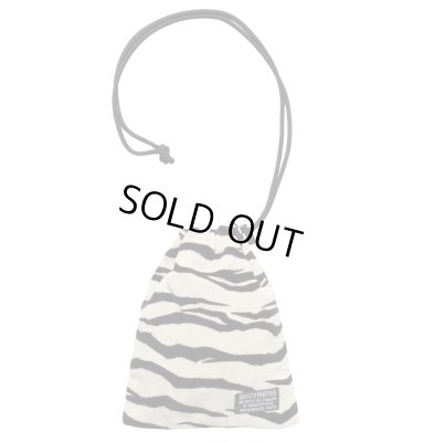 WACKO MARIA / TIGER VELVET DRAWSTRING BAG