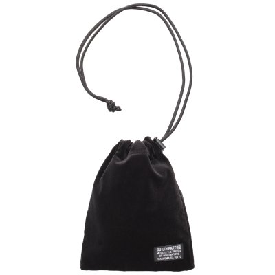WACKO MARIA / VELVETEEN DRAWSTRING BAG