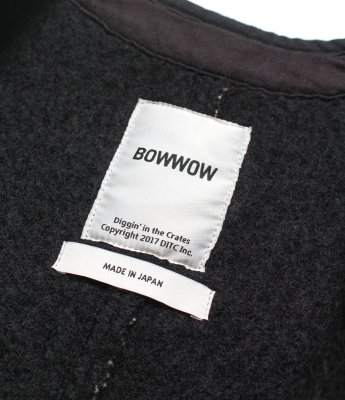 BOW WOW / B CLOTH VEST AGED