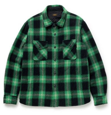 RATS / WOOL CHECK SHIRT JKT