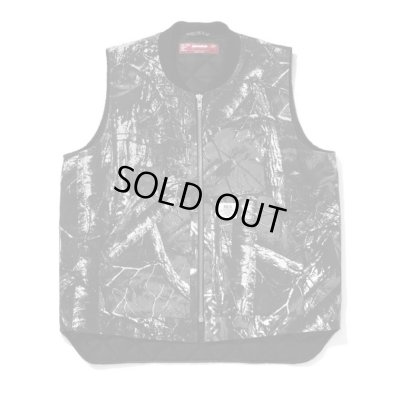 HIDE AND SEEK / Camo Zip Work Vest