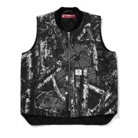 画像1: HIDE AND SEEK ＜ハイドアンドシーク＞ / 6P Camo Track Pant（イージーカーゴパンツ） / ブラックカモ