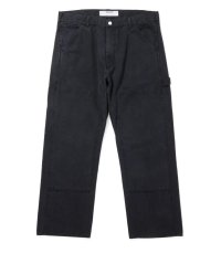 画像1: HIDE AND SEEK ＜ハイドアンドシーク＞ / Ox Work Zip Jacket(Washed)（ワークジャケット） / ブラック