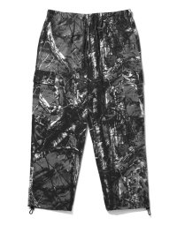 画像1: HIDE AND SEEK ＜ハイドアンドシーク＞ / Camo Zip Work Vest（ワークベスト） / ブラックカモ