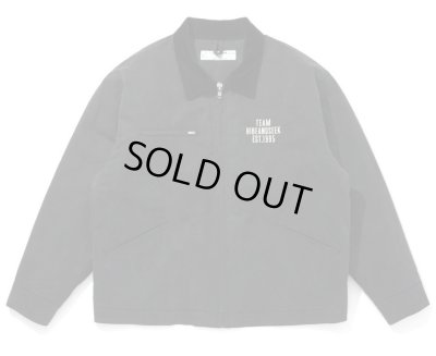 HIDE AND SEEK / Ox Work Zip Jacket(Washed)