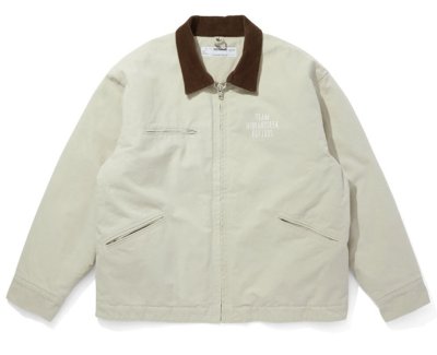 HIDE AND SEEK / Ox Work Zip Jacket(Washed)