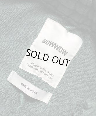 BOW WOW / ARMY SWEAT PANTS AGED
