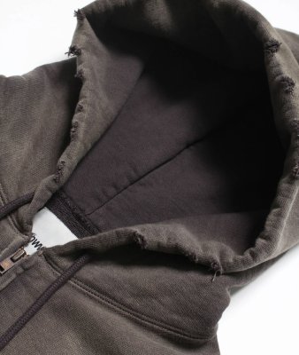 BOW WOW / BASEBALL CHAMPION ZIP HOODIE AGED