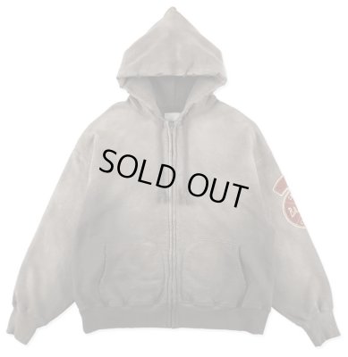 BOW WOW / BASEBALL CHAMPION ZIP HOODIE AGED