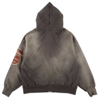 BOW WOW / BASEBALL CHAMPION ZIP HOODIE AGED