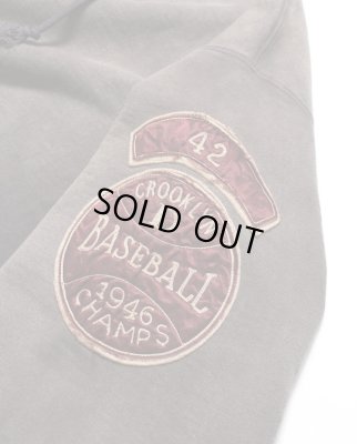 BOW WOW / BASEBALL CHAMPION ZIP HOODIE AGED