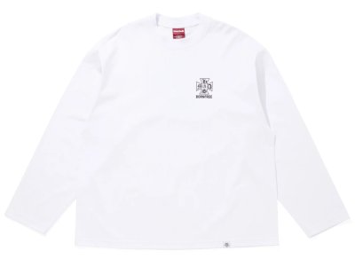 HIDE AND SEEK / MAD L/S Tee(Loose Fit)