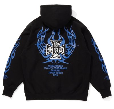HIDE AND SEEK / MAD Hooded Sweat Shirt