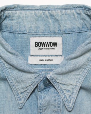 BOW WOW / SKETCH ZOMBOO USN CHAMBRAY SHIRT AGED