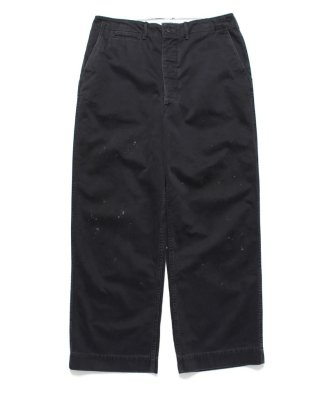 BOW WOW / BLACK WORK TROUSERS AGED