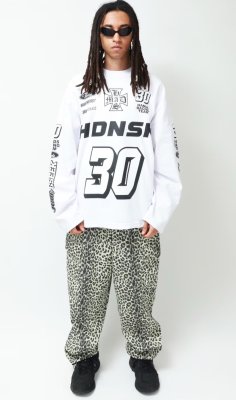 HIDE AND SEEK / Racing L/S Tee(Loose Fit)