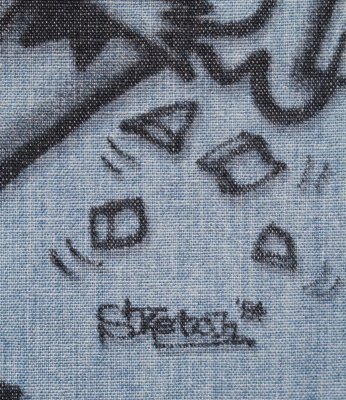 BOW WOW / SKETCH ZOMBOO USN CHAMBRAY SHIRT AGED