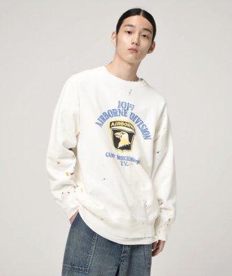 BOW WOW / 101ST AIRBORNE DIV. SWEATSHIRT AGED