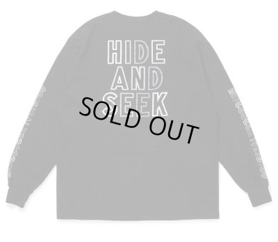 HIDE AND SEEK / "HideandSeek×Toru Nishiura" Original H&S L/S Tee