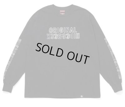 HIDE AND SEEK / "HideandSeek×Toru Nishiura" Original H&S L/S Tee