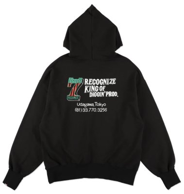 RECOGNIZE / #7 VINYL ZIP HOODIE