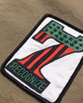 画像11: RECOGNIZE ＜レコグナイズ＞ / #7 VINYL DUCK JACKET（ダックジャケット） / カーキ (11)