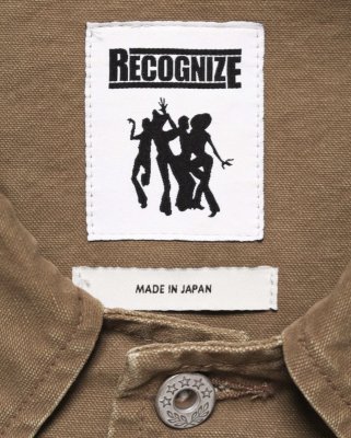 画像7: RECOGNIZE ＜レコグナイズ＞ / #7 VINYL DUCK JACKET（ダックジャケット） / カーキ (7)
