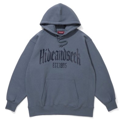 HIDE AND SEEK / College Hooded Sweat Shirt(26ss)