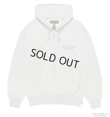 WACKO MARIA / MULHOLLAND DRIVE / HEAVY WEIGHT ZIP HOODED SWEAT SHIRT