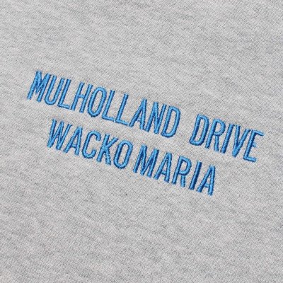 WACKO MARIA / MULHOLLAND DRIVE / HEAVY WEIGHT ZIP HOODED SWEAT SHIRT