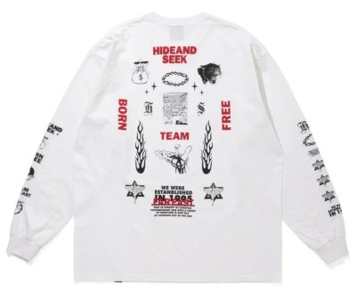 HIDE AND SEEK / TEAM FAR EAST L/S Tee
