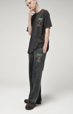 BOW WOW / #7 VINYL SWEAT PANTS AGED