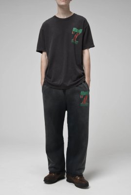 BOW WOW / #7 VINYL SWEAT PANTS AGED