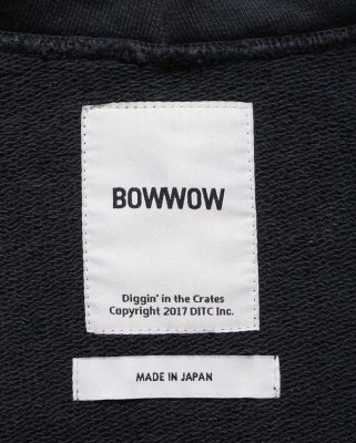 BOW WOW / #7 VINYL ZIP HOODIE AGED