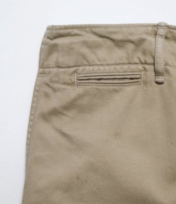 BOW WOW / PW 41 KHAKI TROUSERS AGED