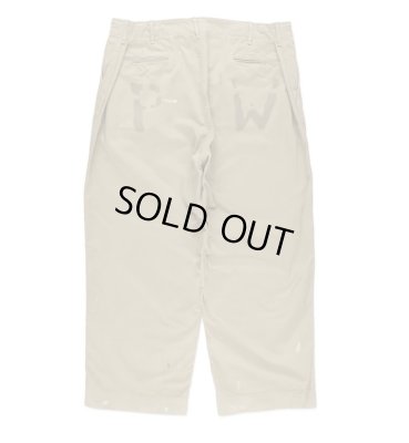 BOW WOW / PW 41 KHAKI TROUSERS AGED