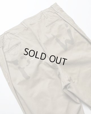BOW WOW / PW 41 KHAKI TROUSERS AGED