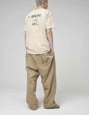 BOW WOW / PW 41 KHAKI TROUSERS AGED