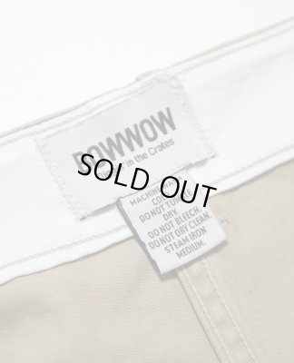 BOW WOW / PW 41 KHAKI TROUSERS AGED