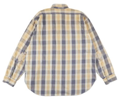 BOW WOW / UNIQUE POCKET CHECKED FLANNEL SHIRT AGED