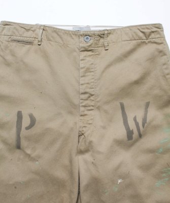 BOW WOW / PW 41 KHAKI TROUSERS AGED