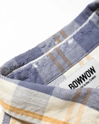 BOW WOW / UNIQUE POCKET CHECKED FLANNEL SHIRT AGED