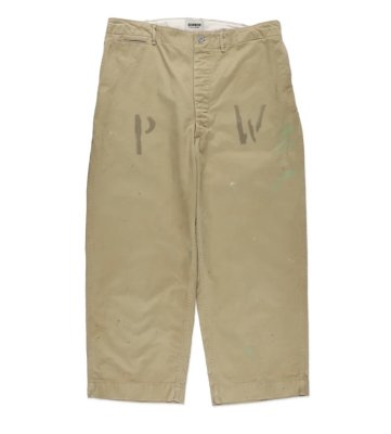 BOW WOW / PW 41 KHAKI TROUSERS AGED