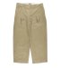 BOW WOW / PW 41 KHAKI TROUSERS AGED