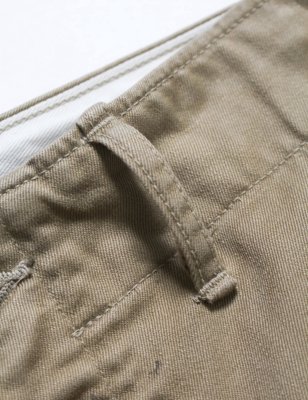 BOW WOW / PW 41 KHAKI TROUSERS AGED