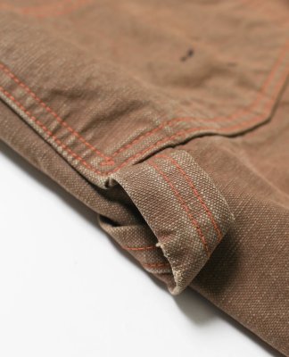 BOW WOW / BROWN DUCK DOUBLE KNEE PANTS AGED